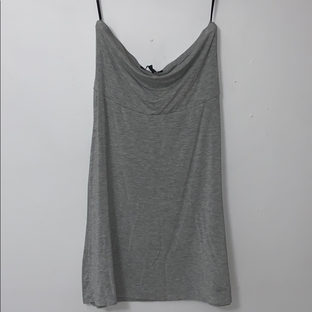 strapless dress